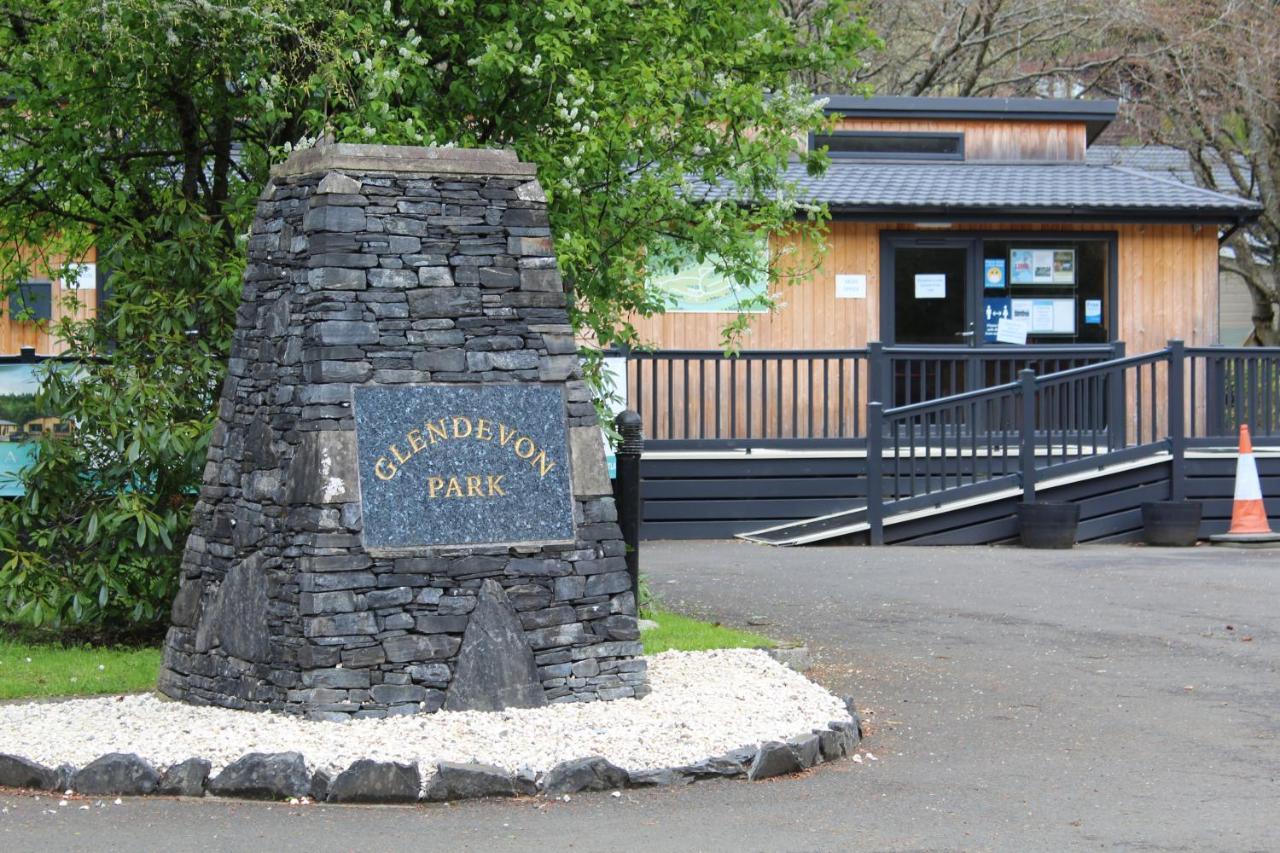 Lazy Days Lodge Glendevon Exterior foto