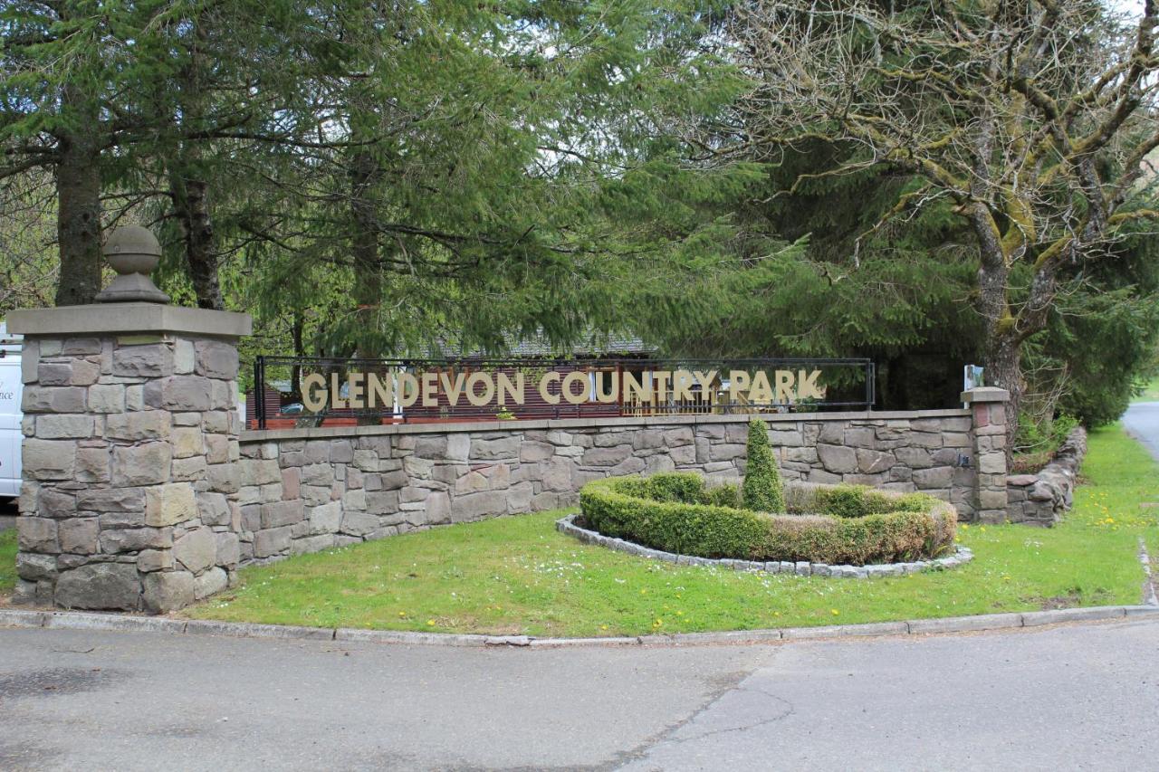 Lazy Days Lodge Glendevon Exterior foto